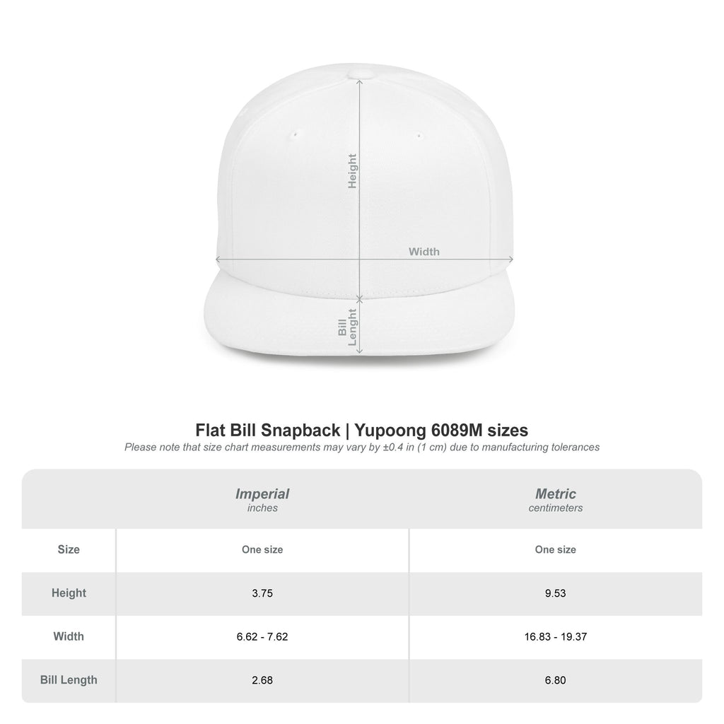 Deep Waves Oceanwear Flat Bill Cap