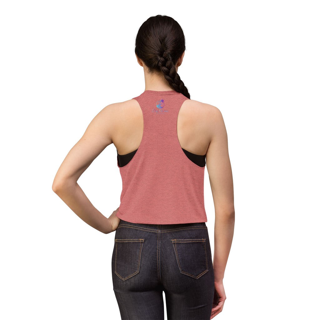 Deep Waves Signature Logo Crop Top