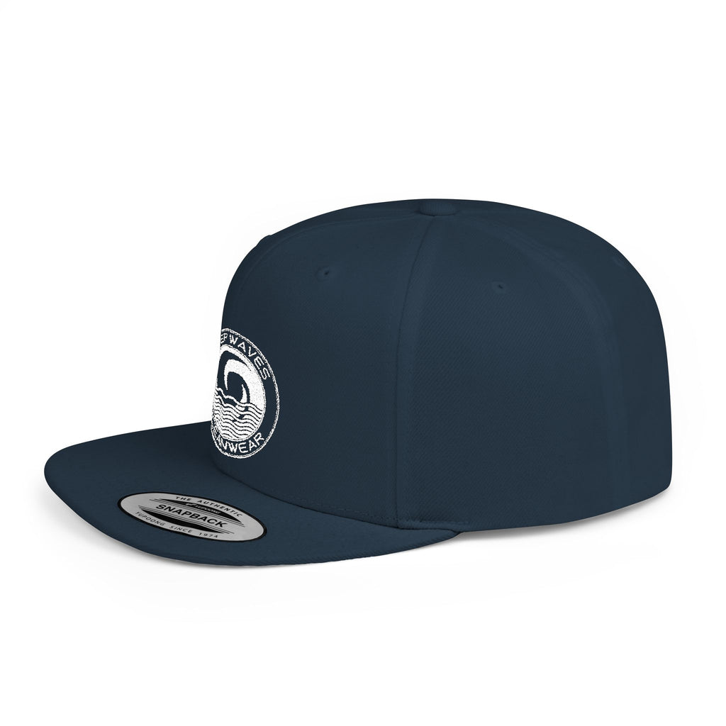 Deep Waves Oceanwear Flat Bill Cap