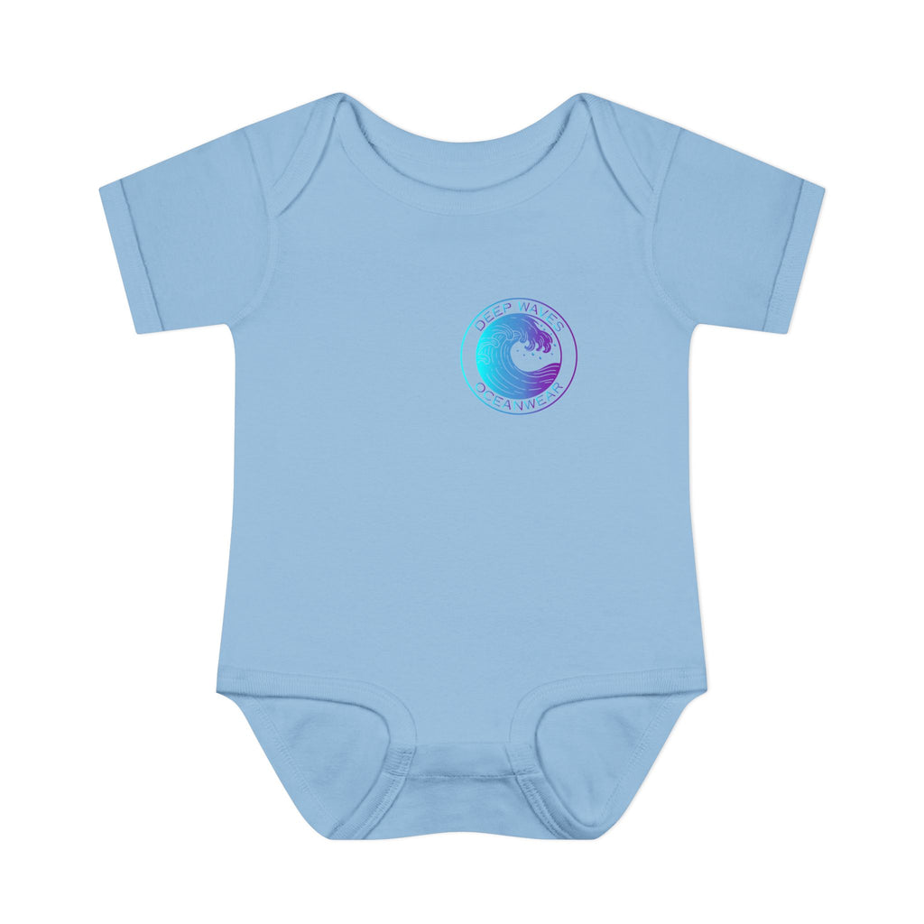Deep Waves Oceanwear Baby Onesie