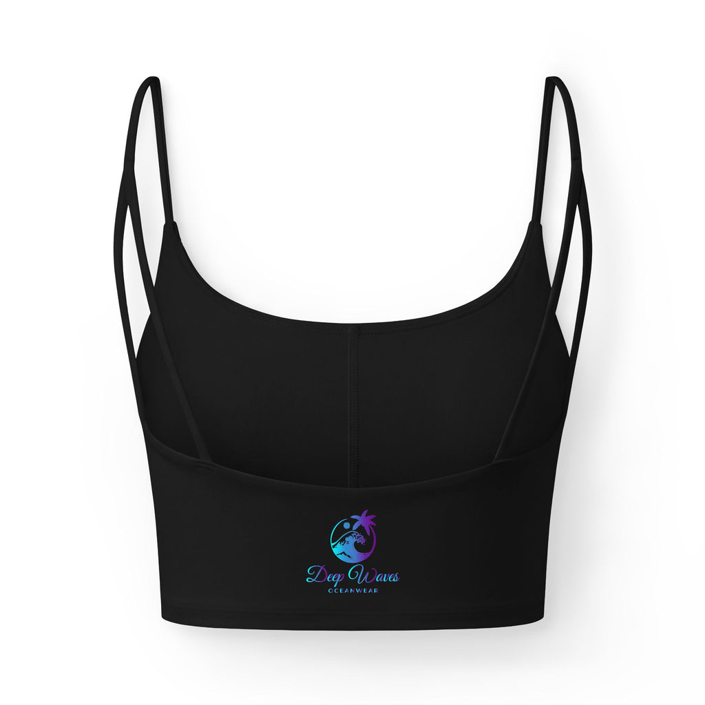 Deep Waves Luxe Crop Bra