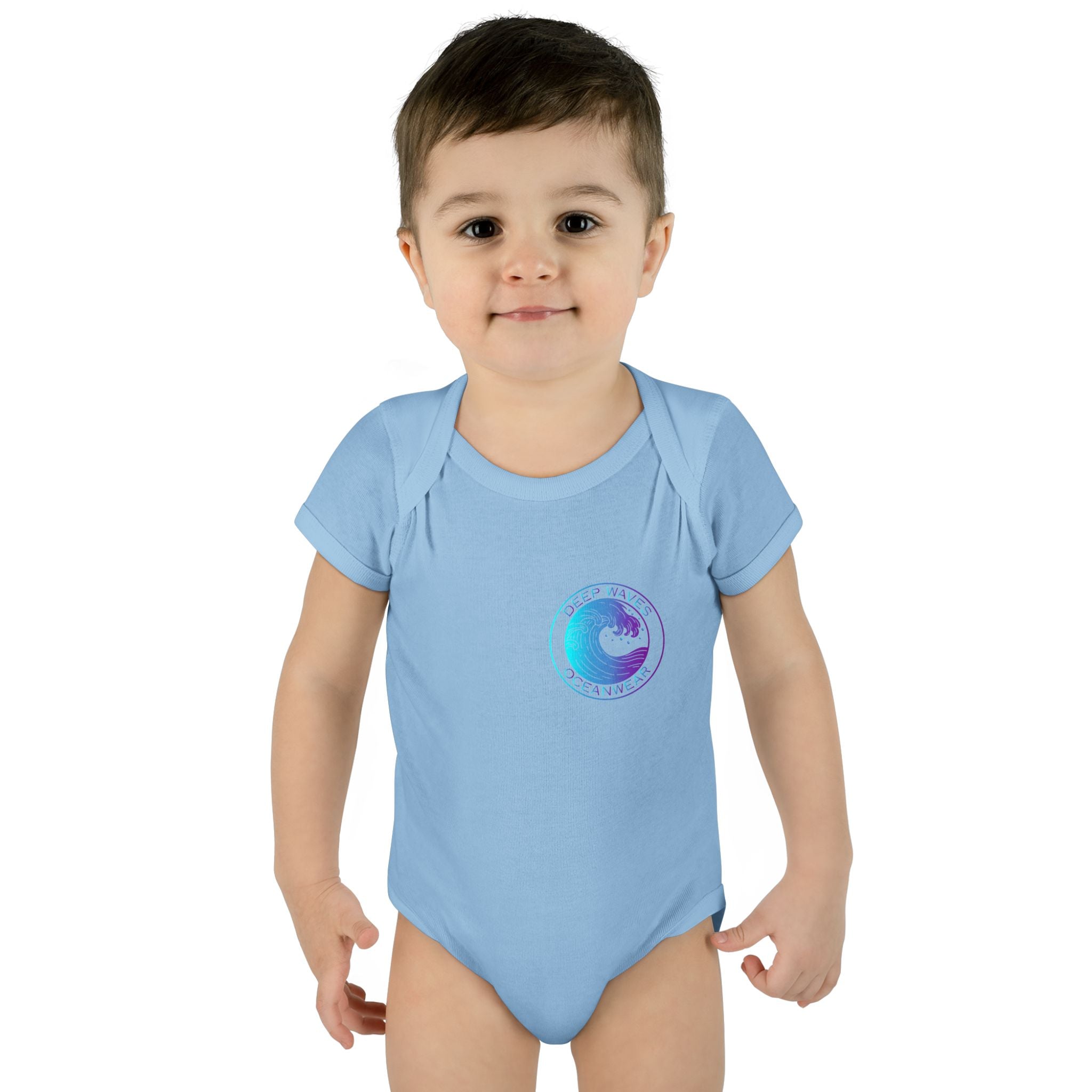 Deep Waves Logo Infant Bodysuit