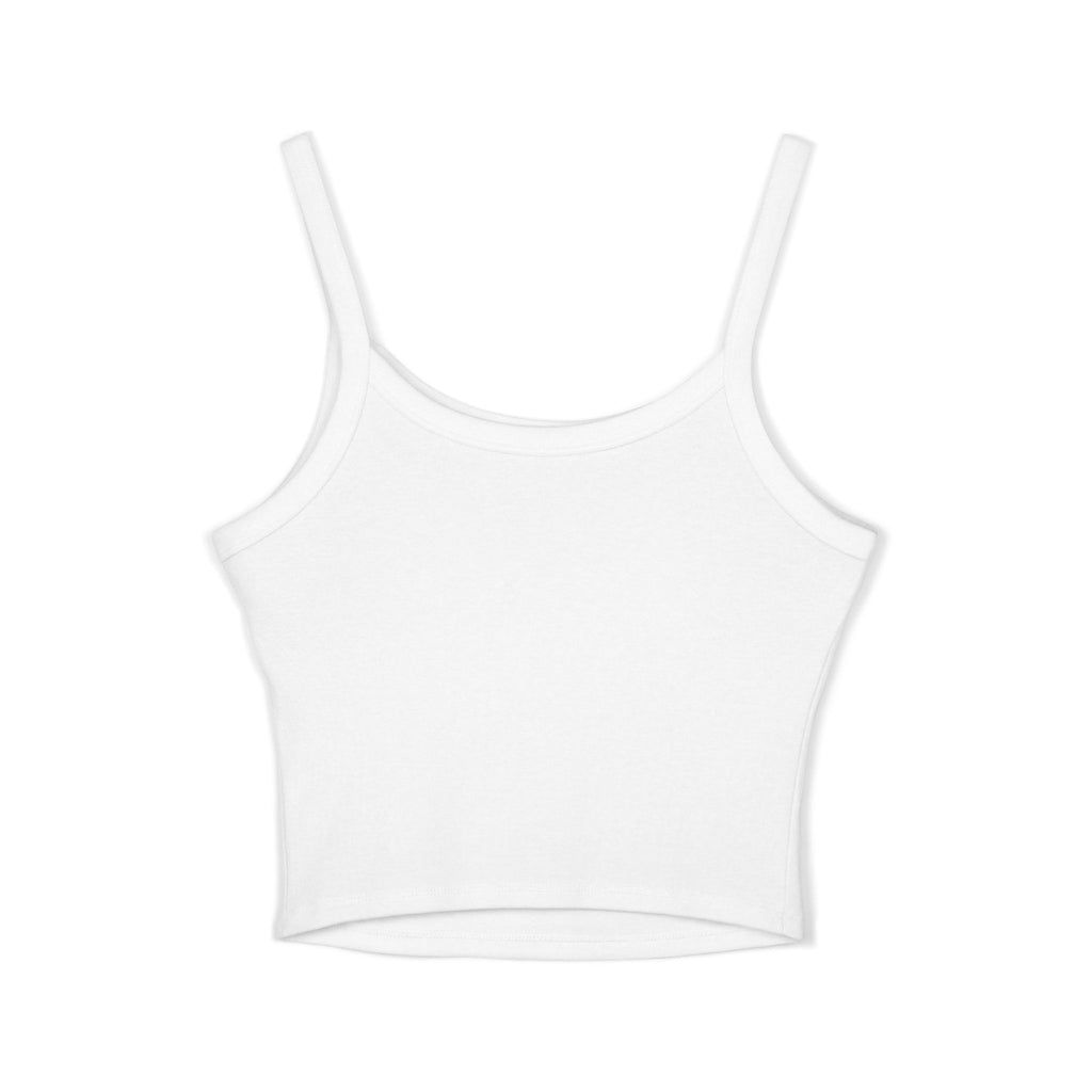 Deep Waves Spaghetti Strap Crop Tank