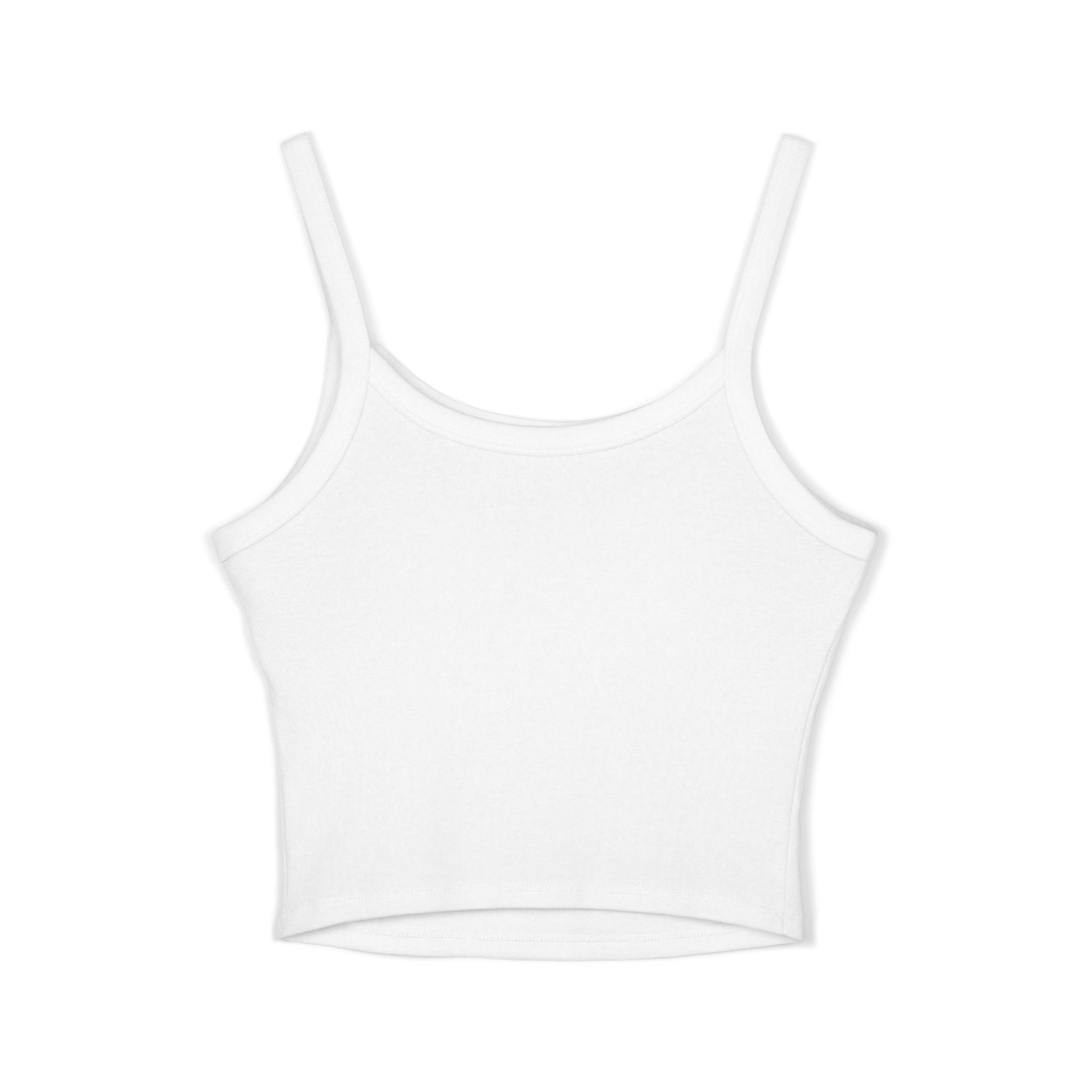 Deep Waves Spaghetti Strap Crop Tank