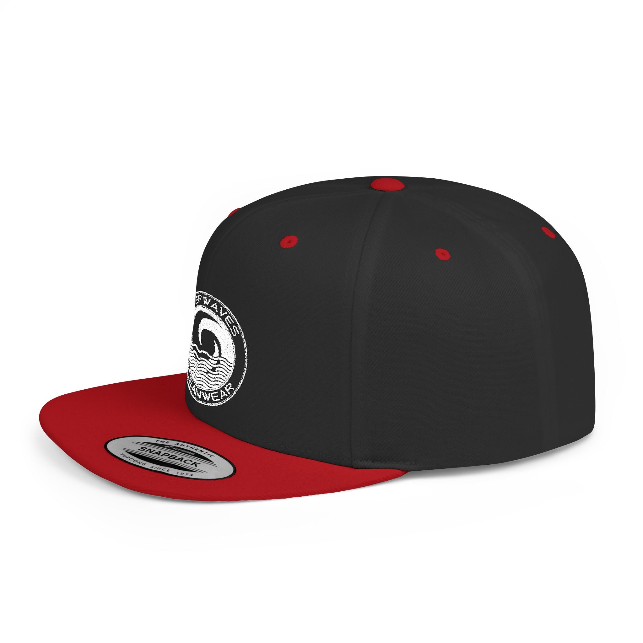 Deep Waves Oceanwear Flat Bill Cap