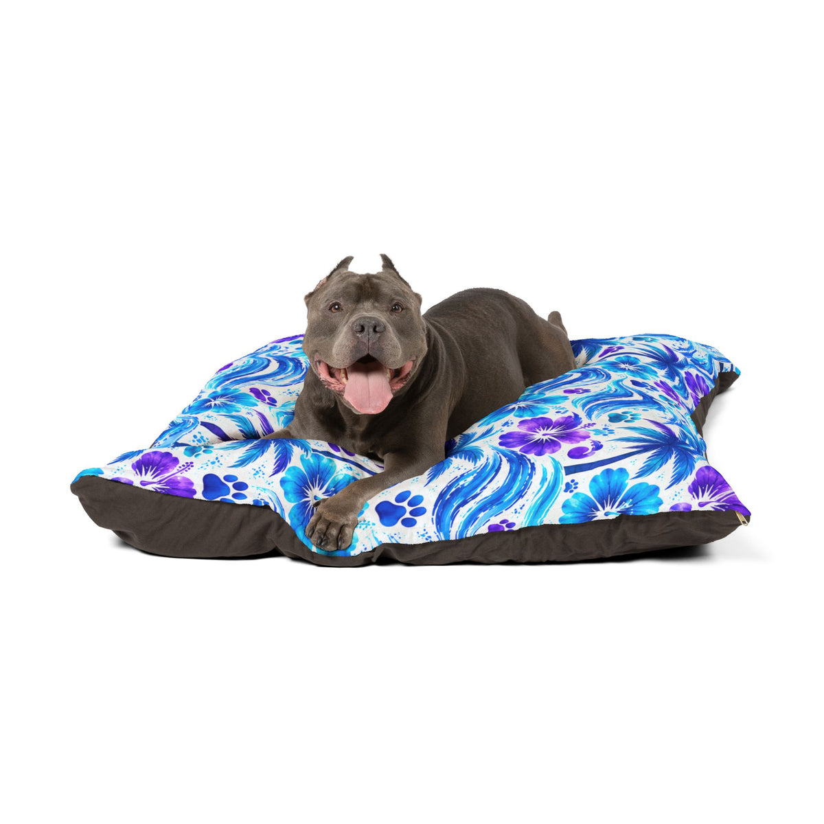 Ruff Waves Tropical Floral Pet Bed