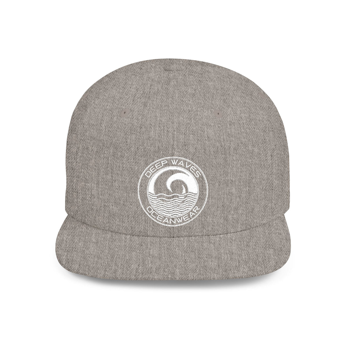Deep Waves Oceanwear Flat Bill Cap