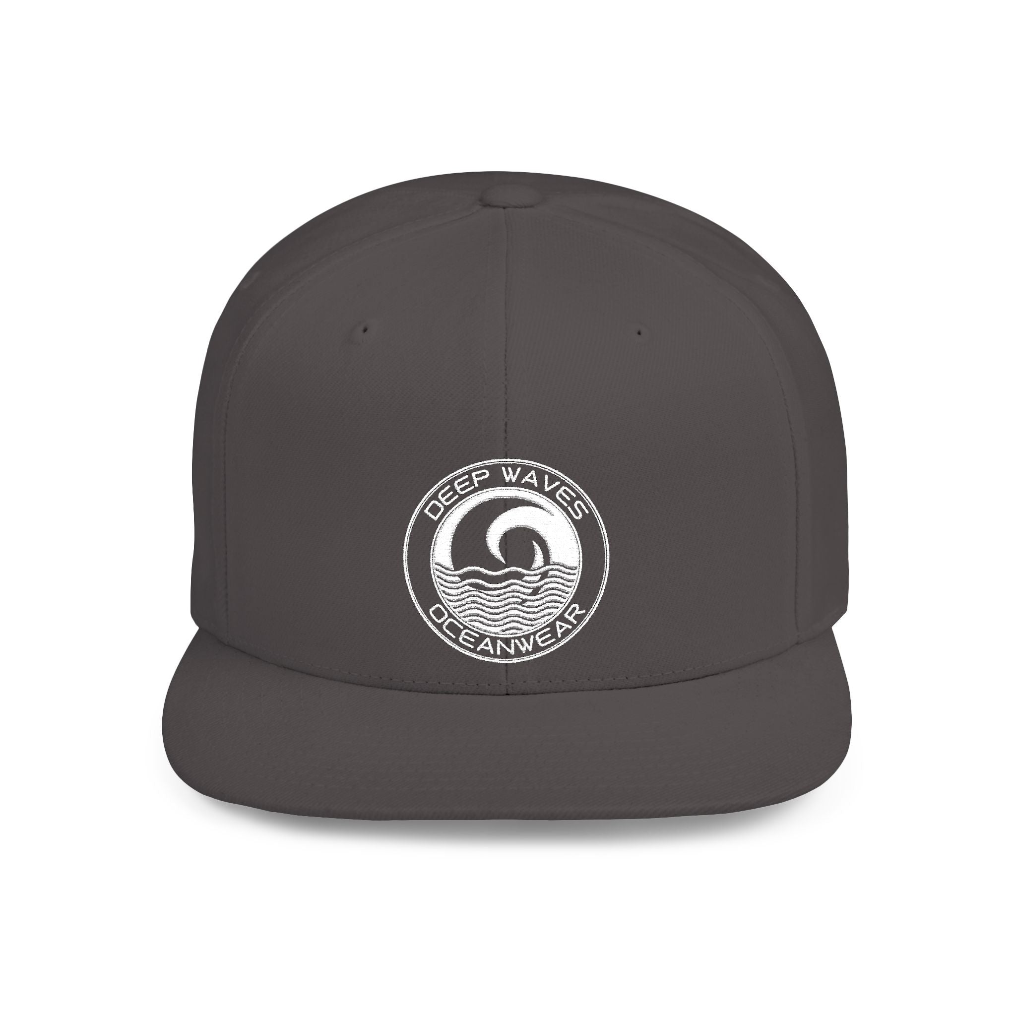 Deep Waves Oceanwear Flat Bill Cap