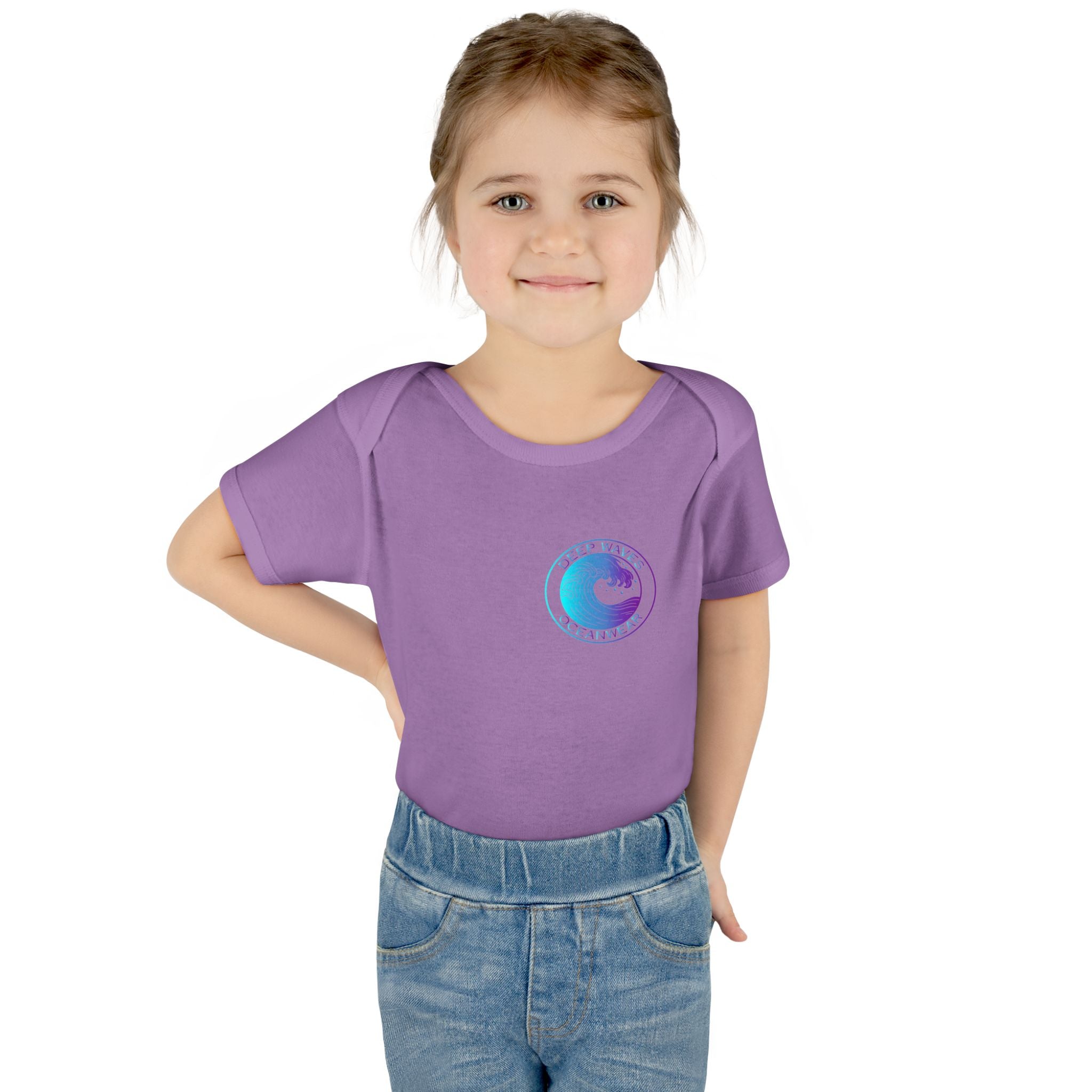 Deep Waves Oceanwear Baby Onesie