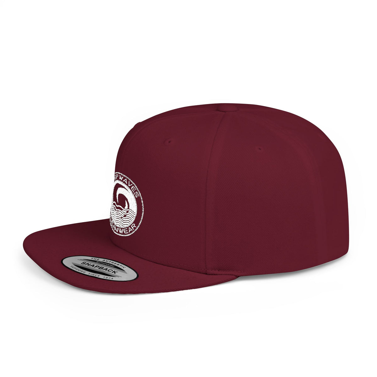 Deep Waves Oceanwear Flat Bill Cap