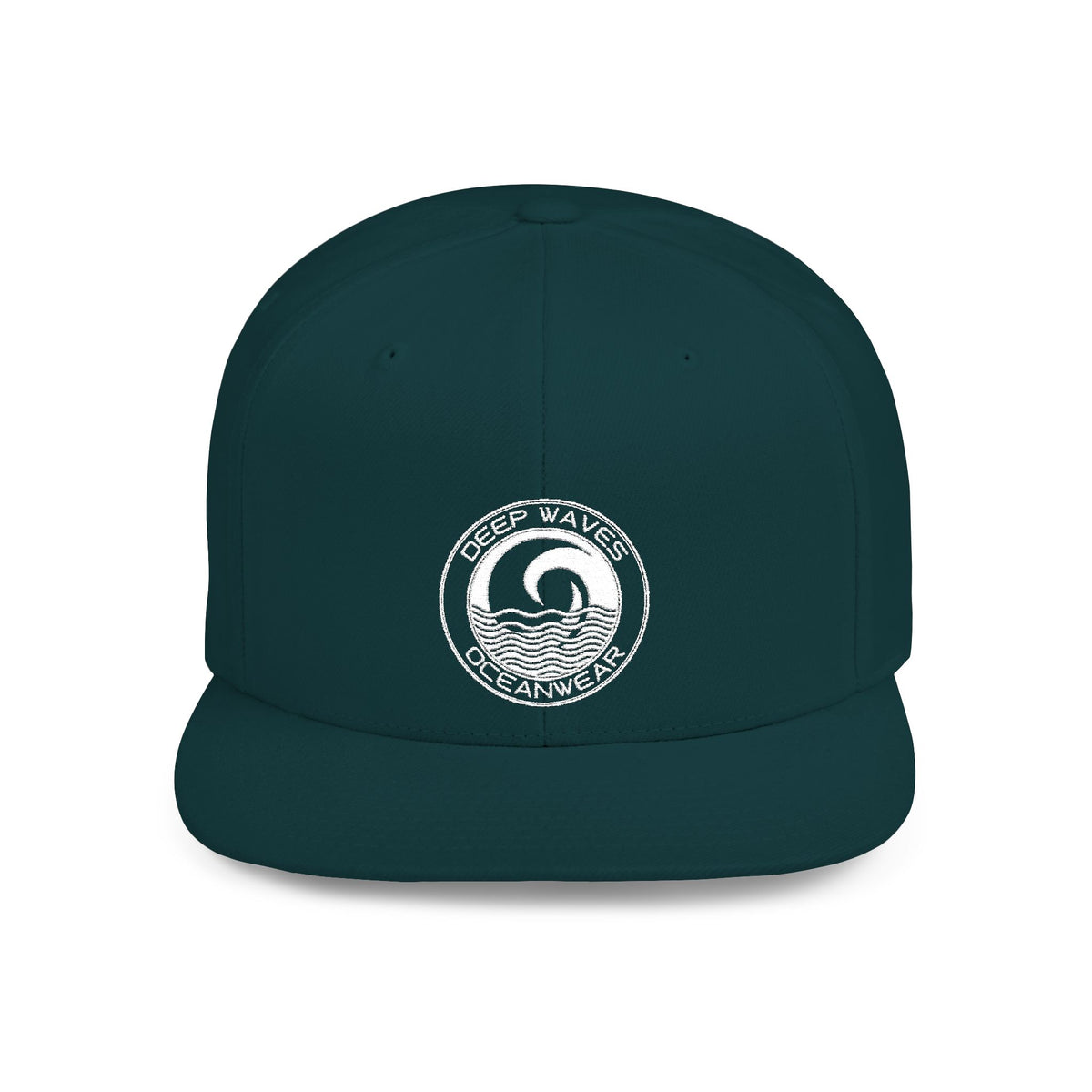 Deep Waves Oceanwear Flat Bill Cap