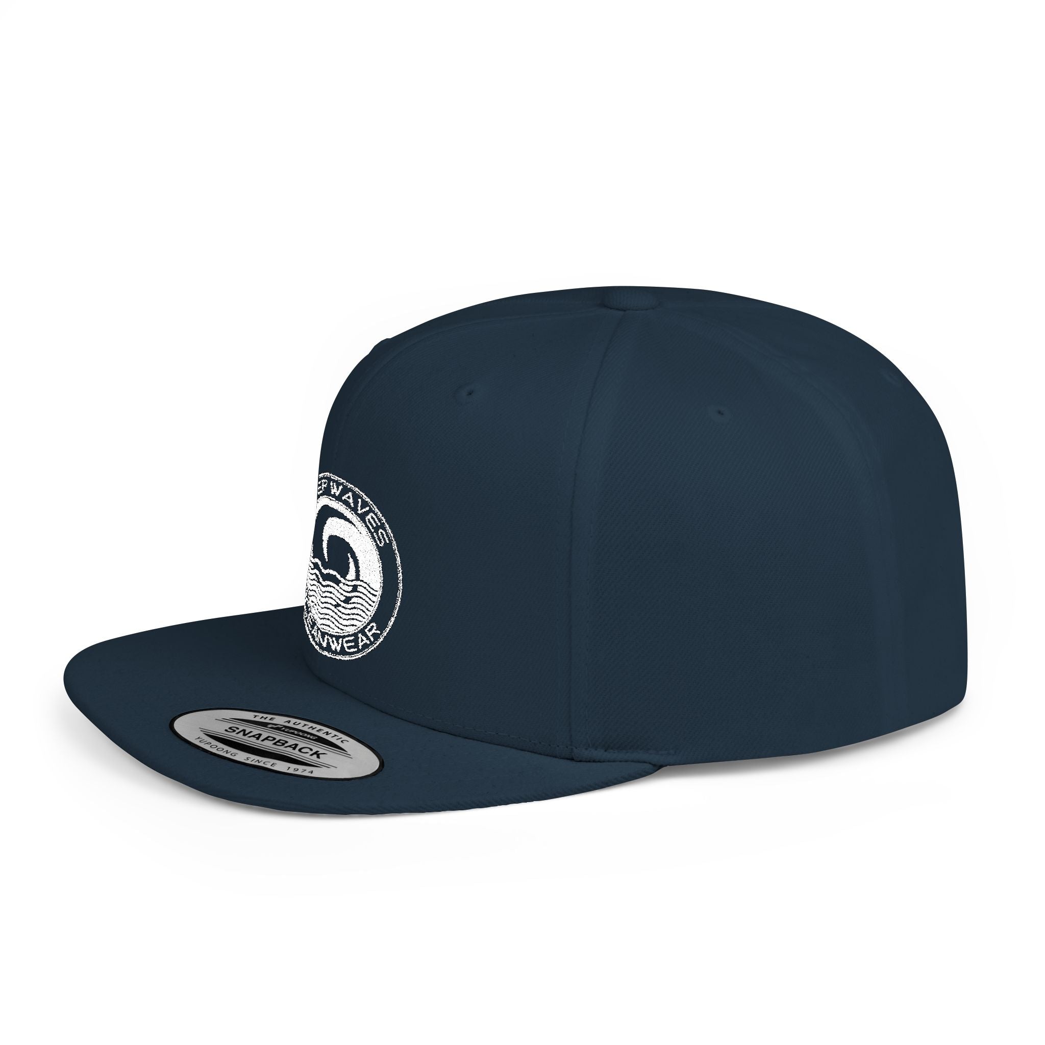 Deep Waves Oceanwear Flat Bill Cap