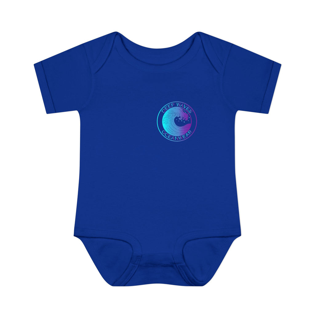 Deep Waves Oceanwear Baby Onesie