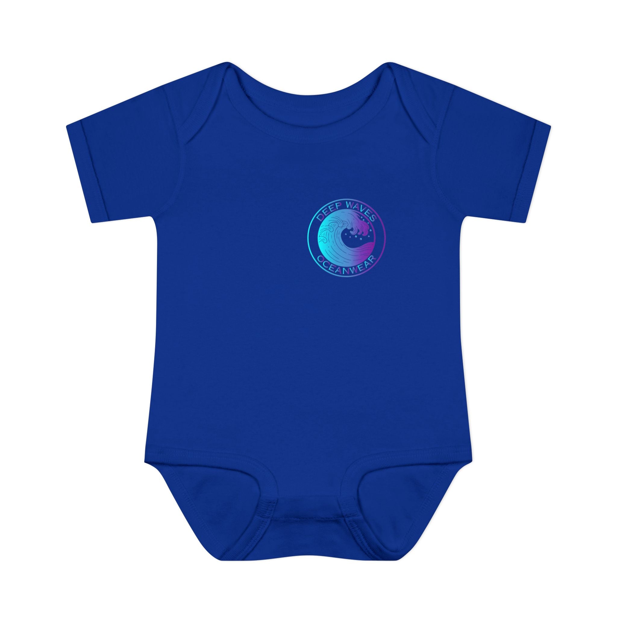 Deep Waves Oceanwear Baby Onesie