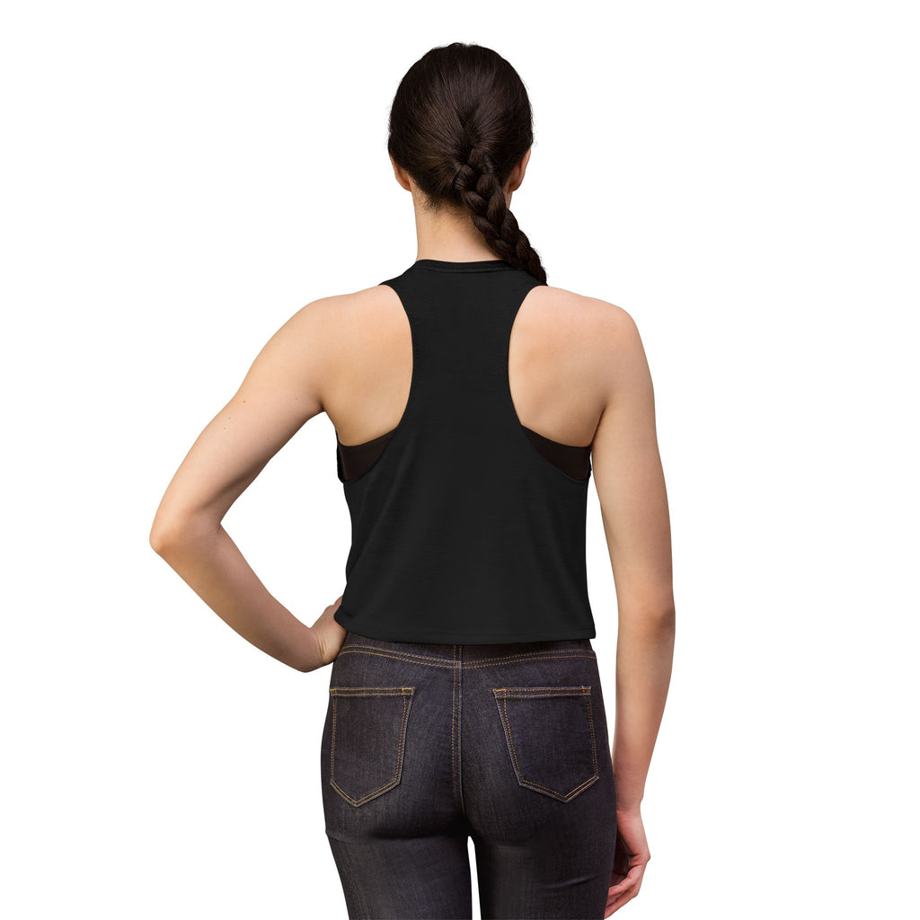 Deep Waves Signature Logo Crop Top