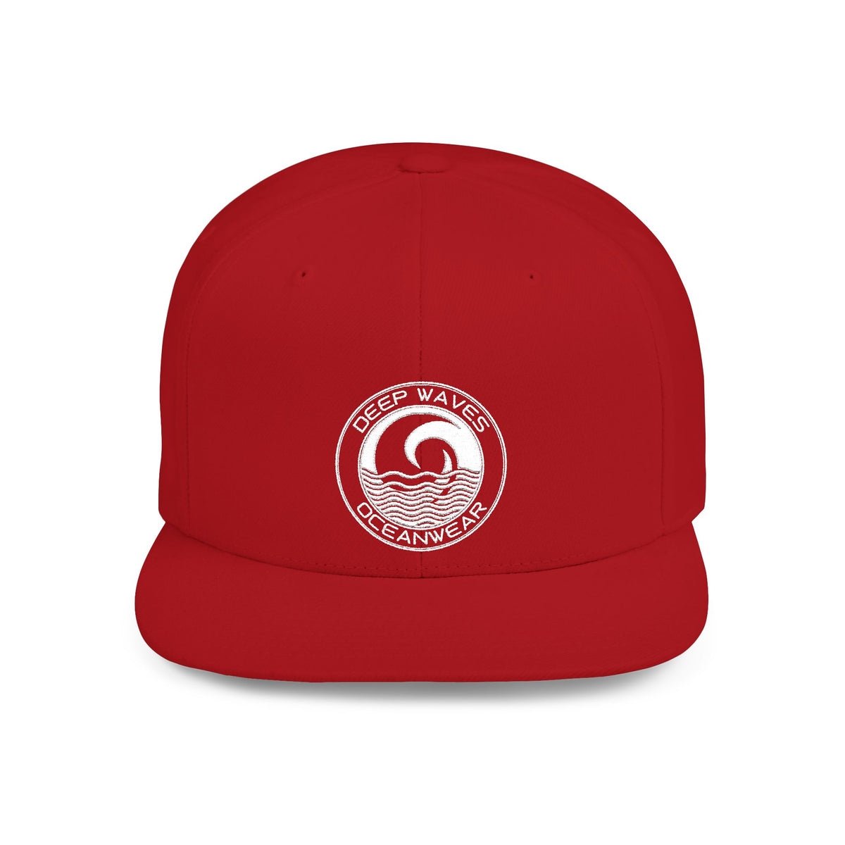 Deep Waves Oceanwear Flat Bill Cap