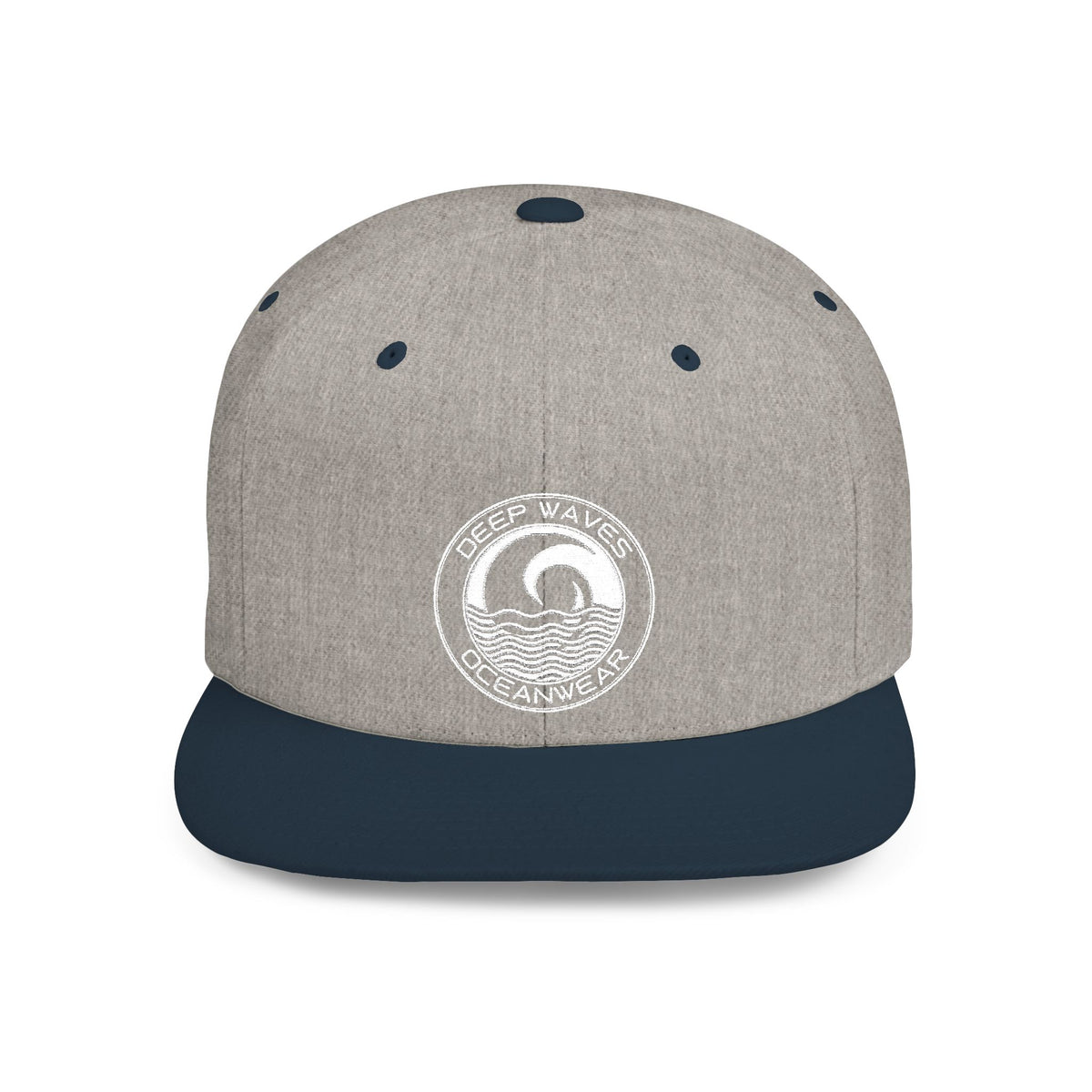 Deep Waves Oceanwear Flat Bill Cap