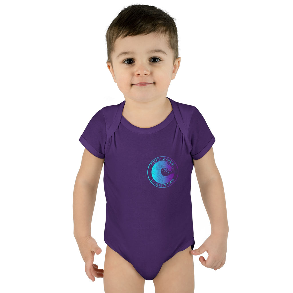 Deep Waves Oceanwear Baby Onesie