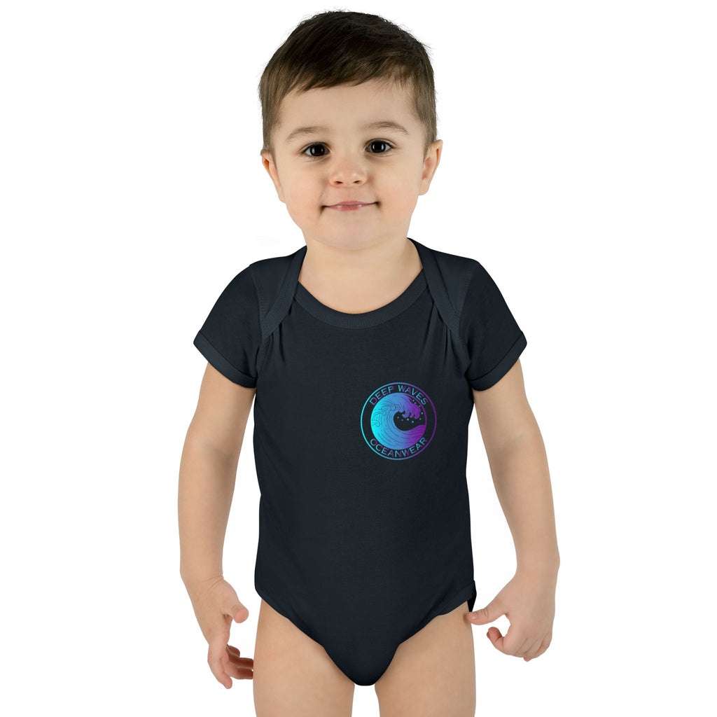 Deep Waves Logo Infant Bodysuit