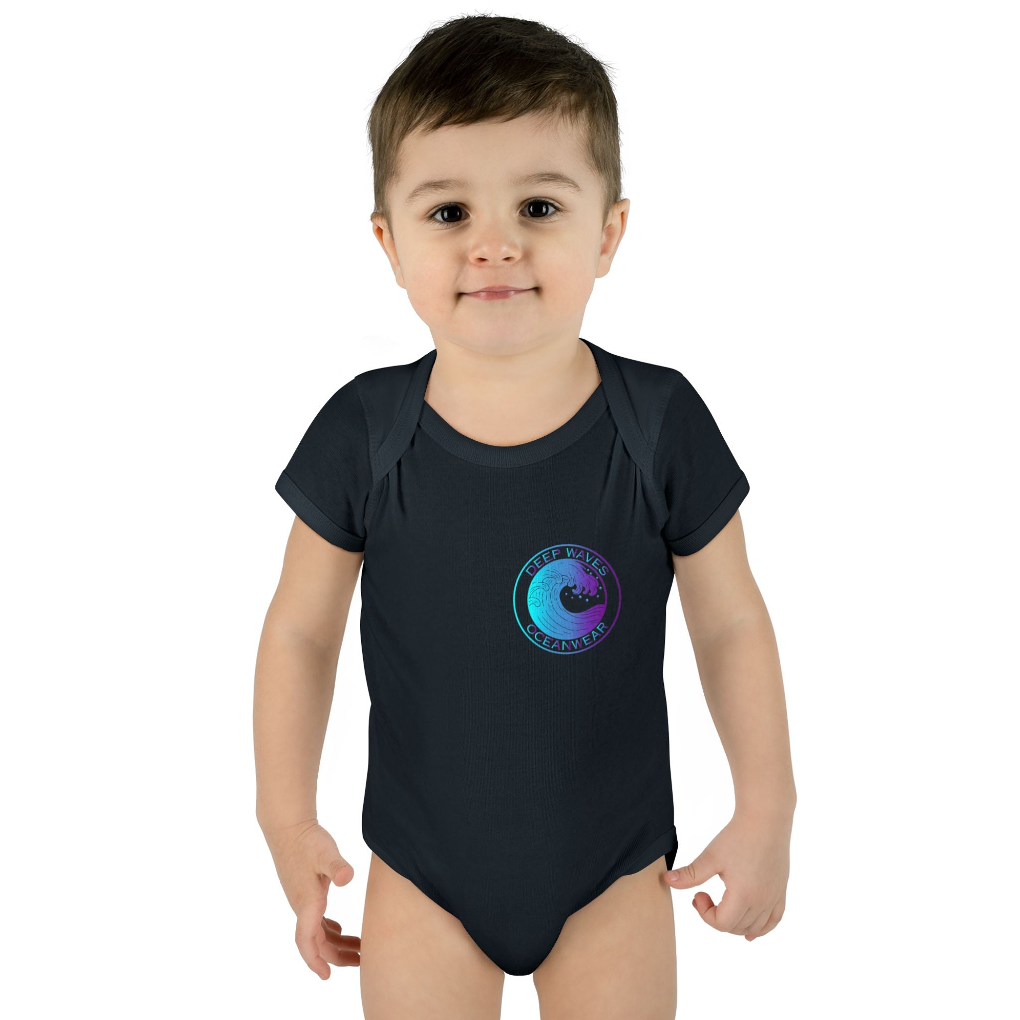 Deep Waves Logo Infant Bodysuit