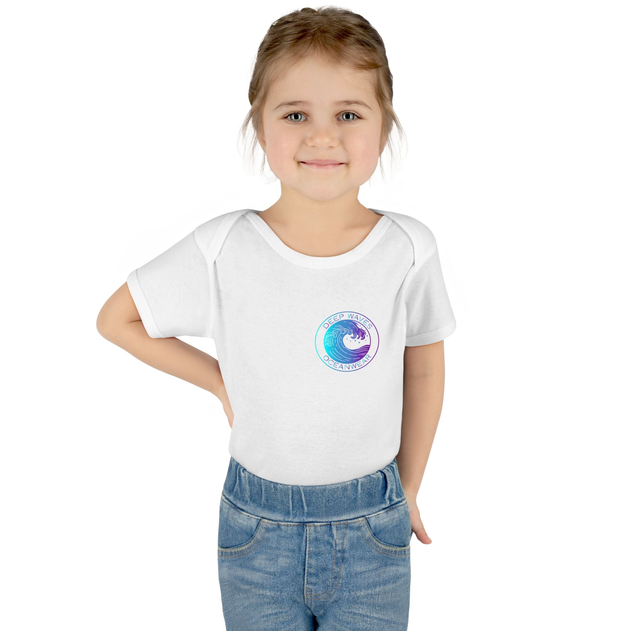 Deep Waves Logo Infant Bodysuit