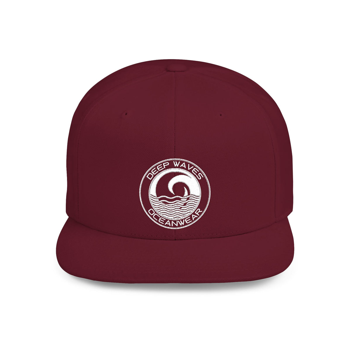 Deep Waves Oceanwear Flat Bill Cap