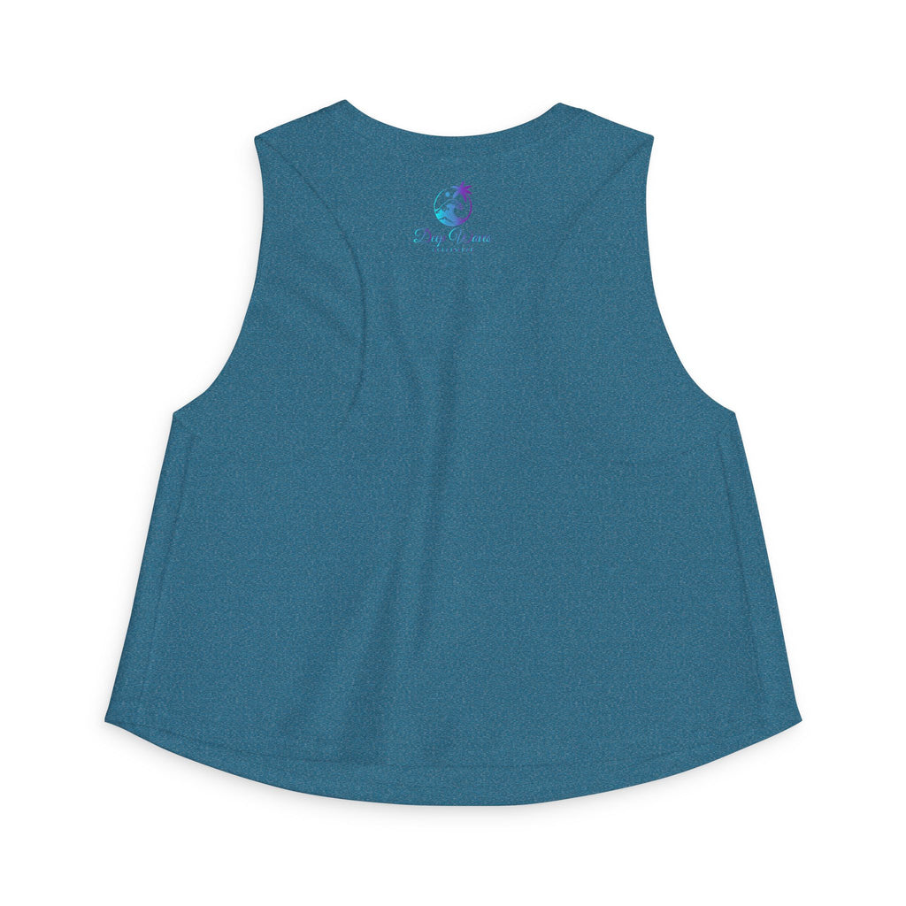Deep Waves Signature Logo Crop Top