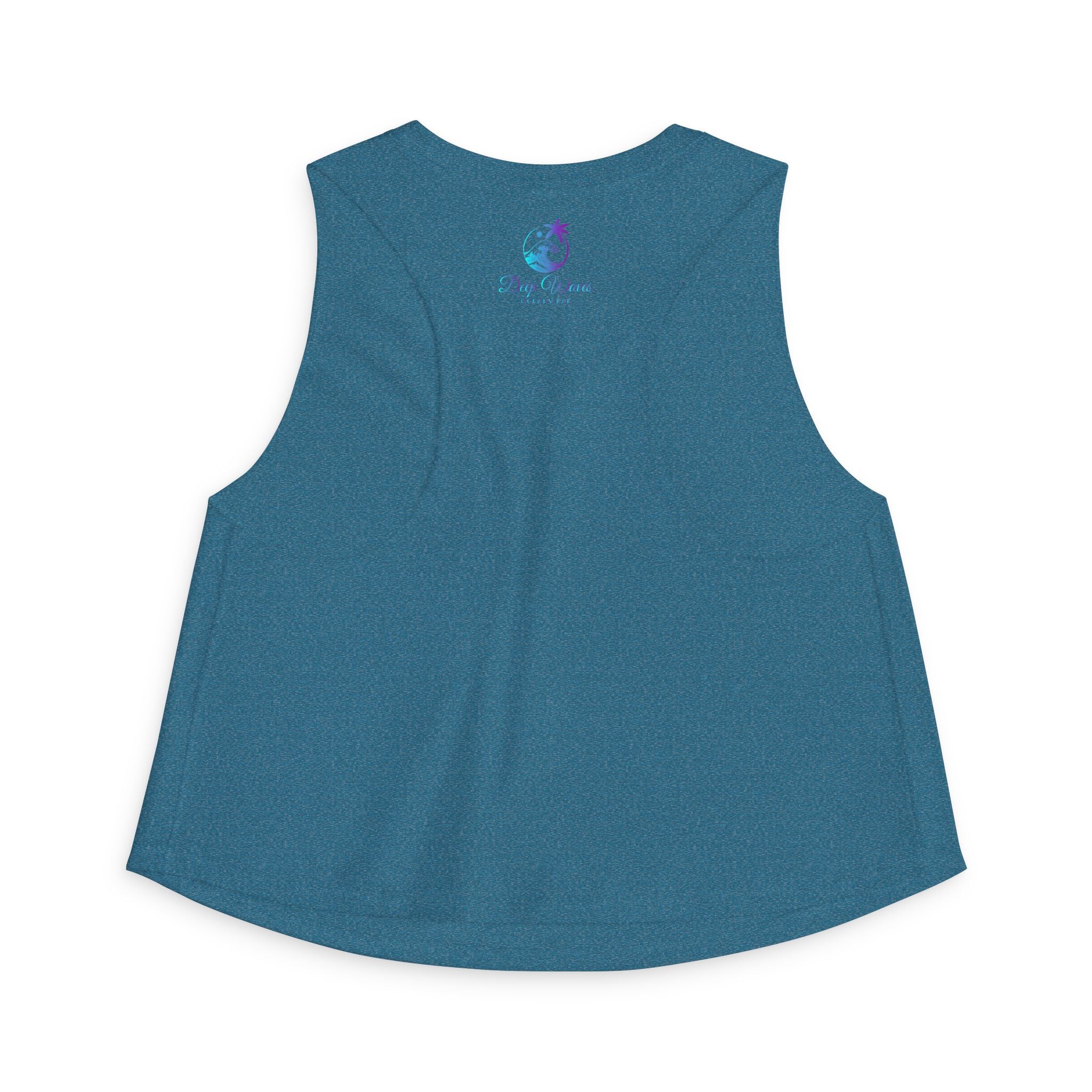 Deep Waves Signature Logo Crop Top