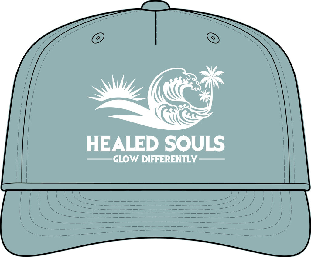Healed Souls Glow Differently™ Performance Rope Cap