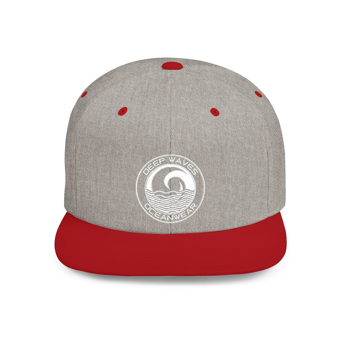 Deep Waves Oceanwear Flat Bill Cap