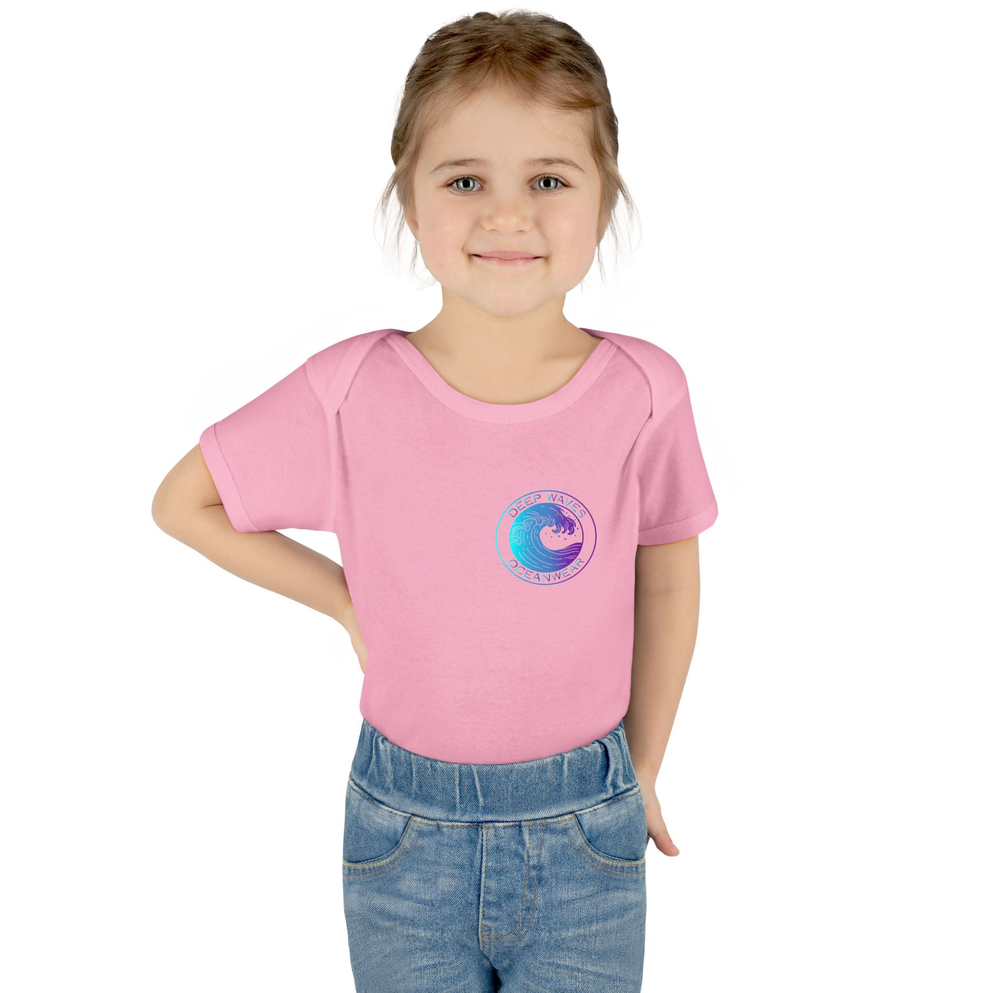 Deep Waves Logo Infant Bodysuit