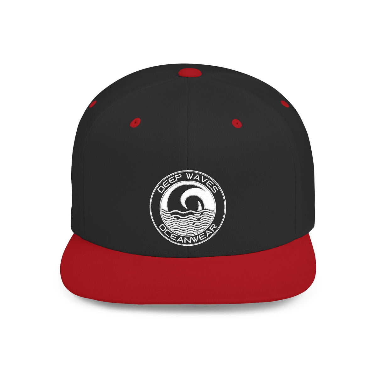 Deep Waves Oceanwear Flat Bill Cap