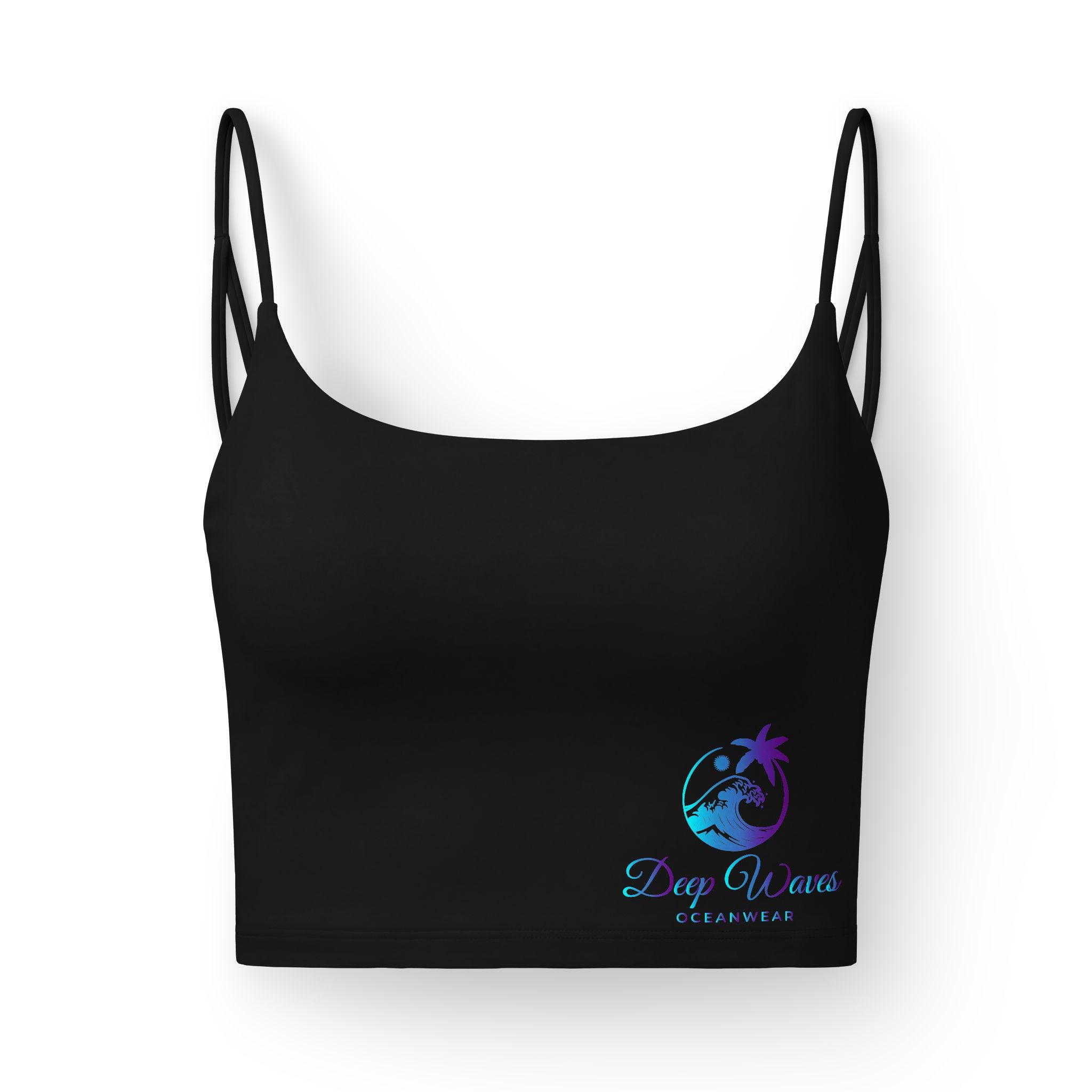 Deep Waves Luxe Crop Bra