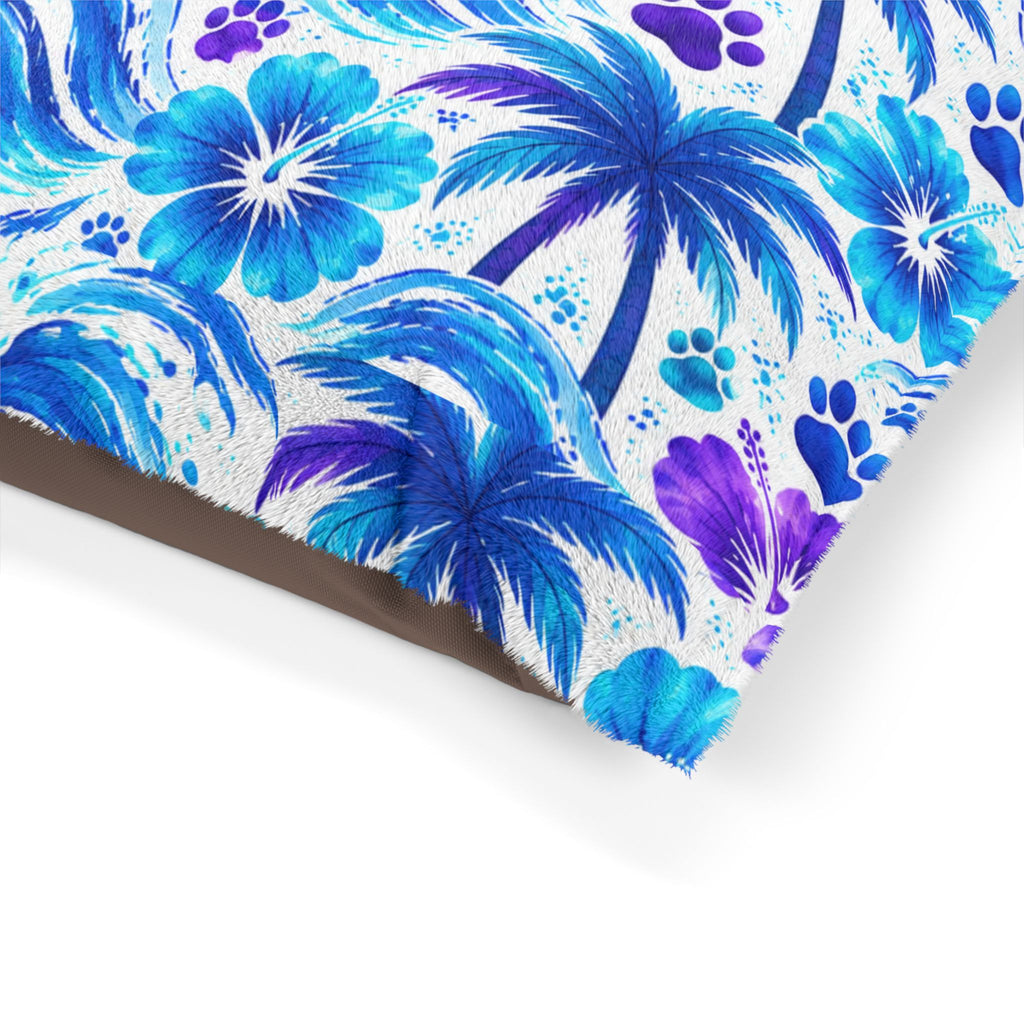 Ruff Waves Tropical Floral Pet Bed