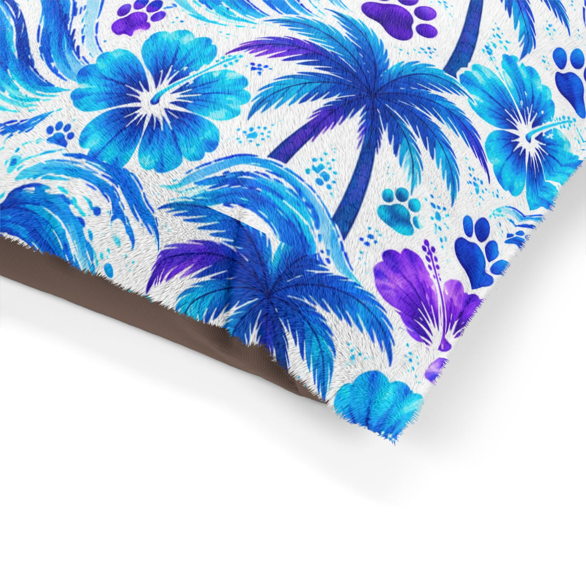 Ruff Waves Tropical Floral Pet Bed
