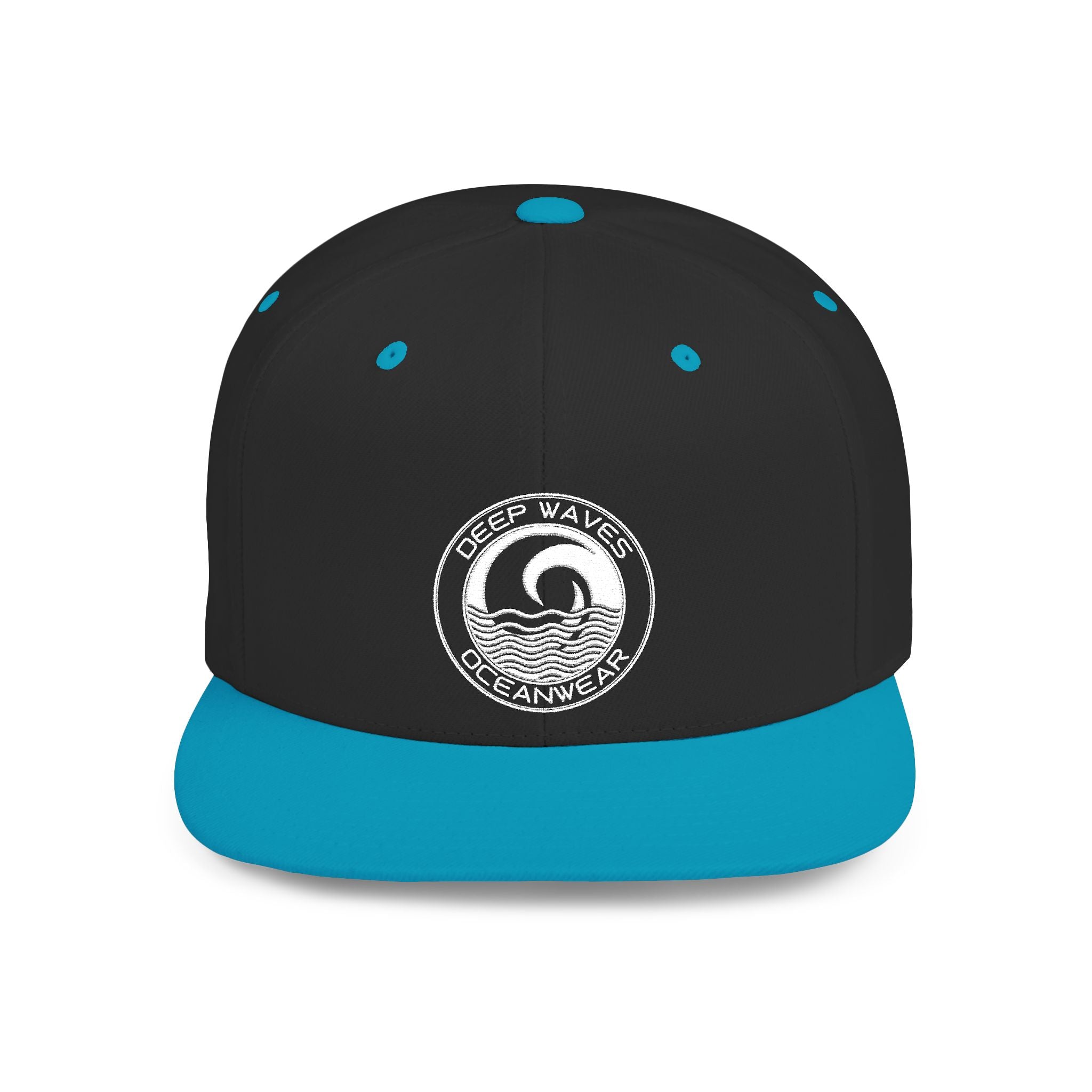 Deep Waves Oceanwear Flat Bill Cap