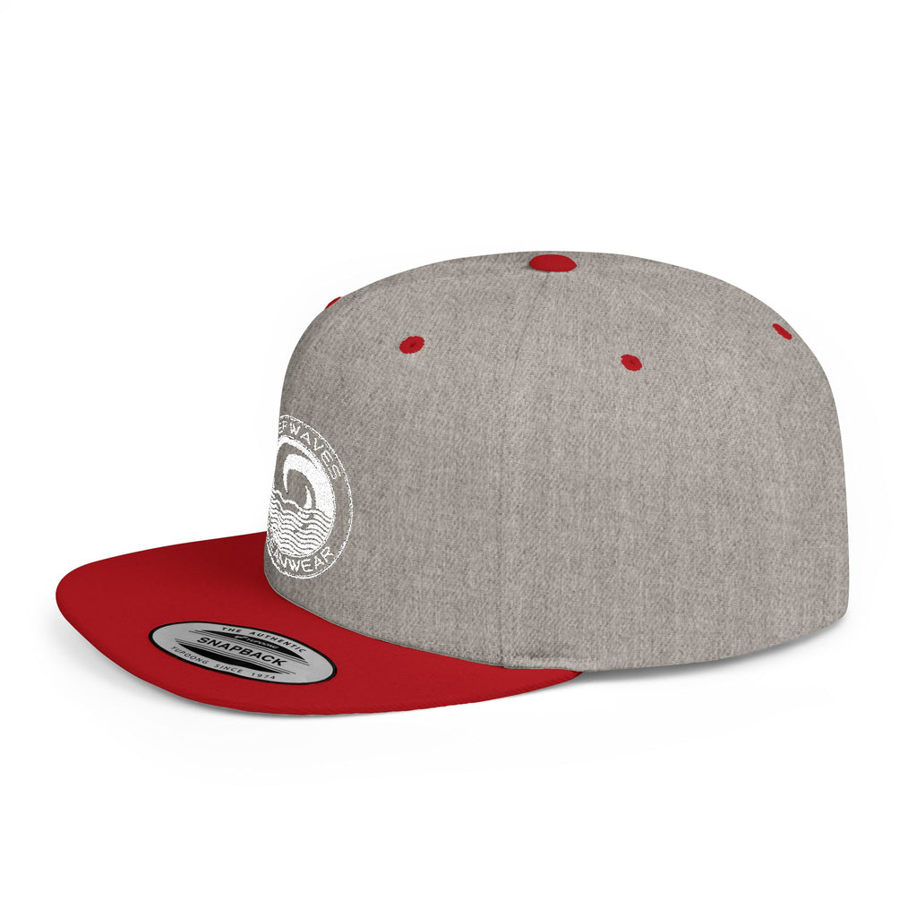 Deep Waves Oceanwear Flat Bill Cap
