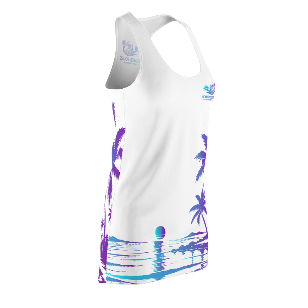Healed Souls Glow Differently Island Sunrise Racerback Dress