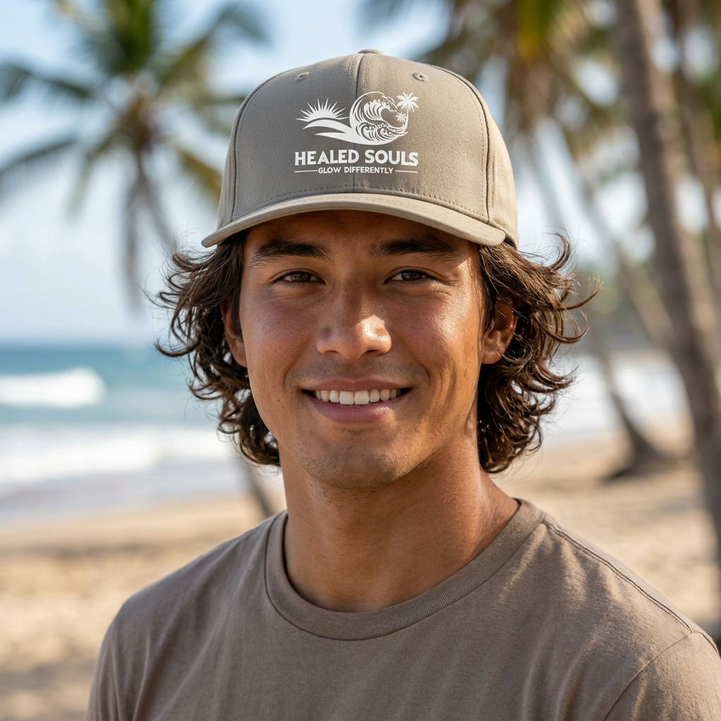 Healed Souls Glow Differently™ Performance Rope Cap