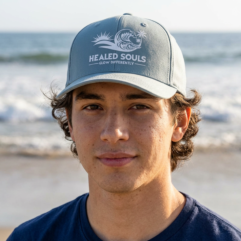 Healed Souls Glow Differently™ Performance Rope Cap