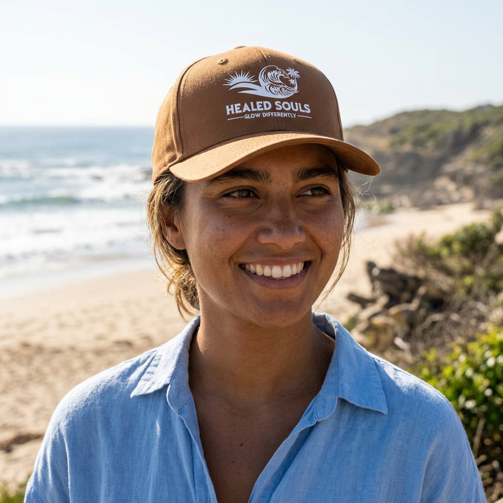 Healed Souls Glow Differently™ Performance Rope Cap