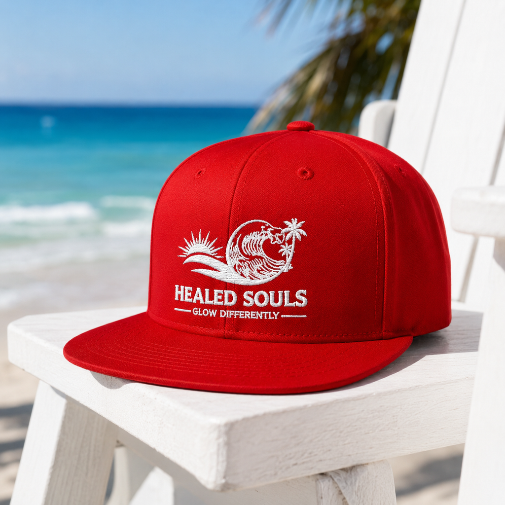 Healed Souls Glow Differently Snapback Hat