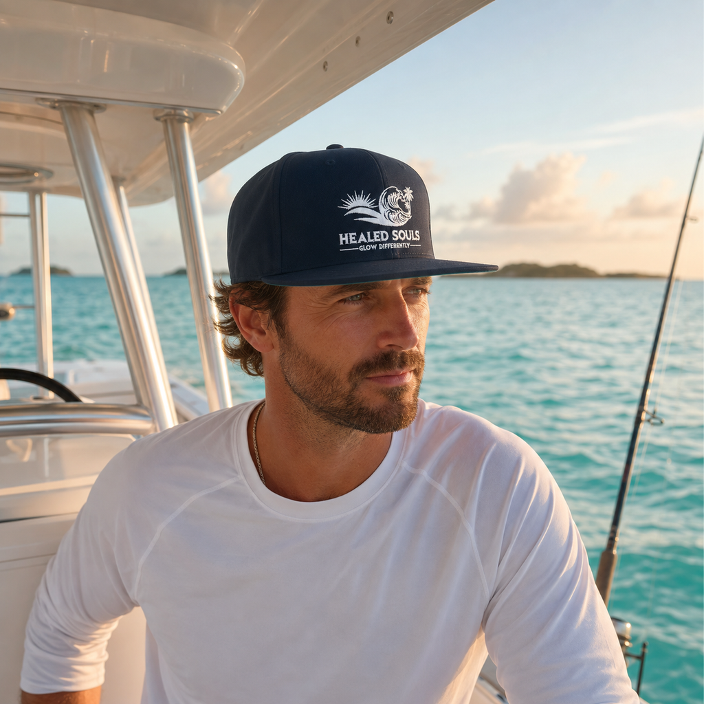 Healed Souls Glow Differently Snapback Hat