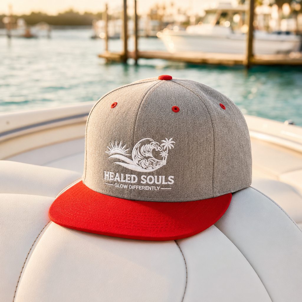 Healed Souls Glow Differently Snapback Hat