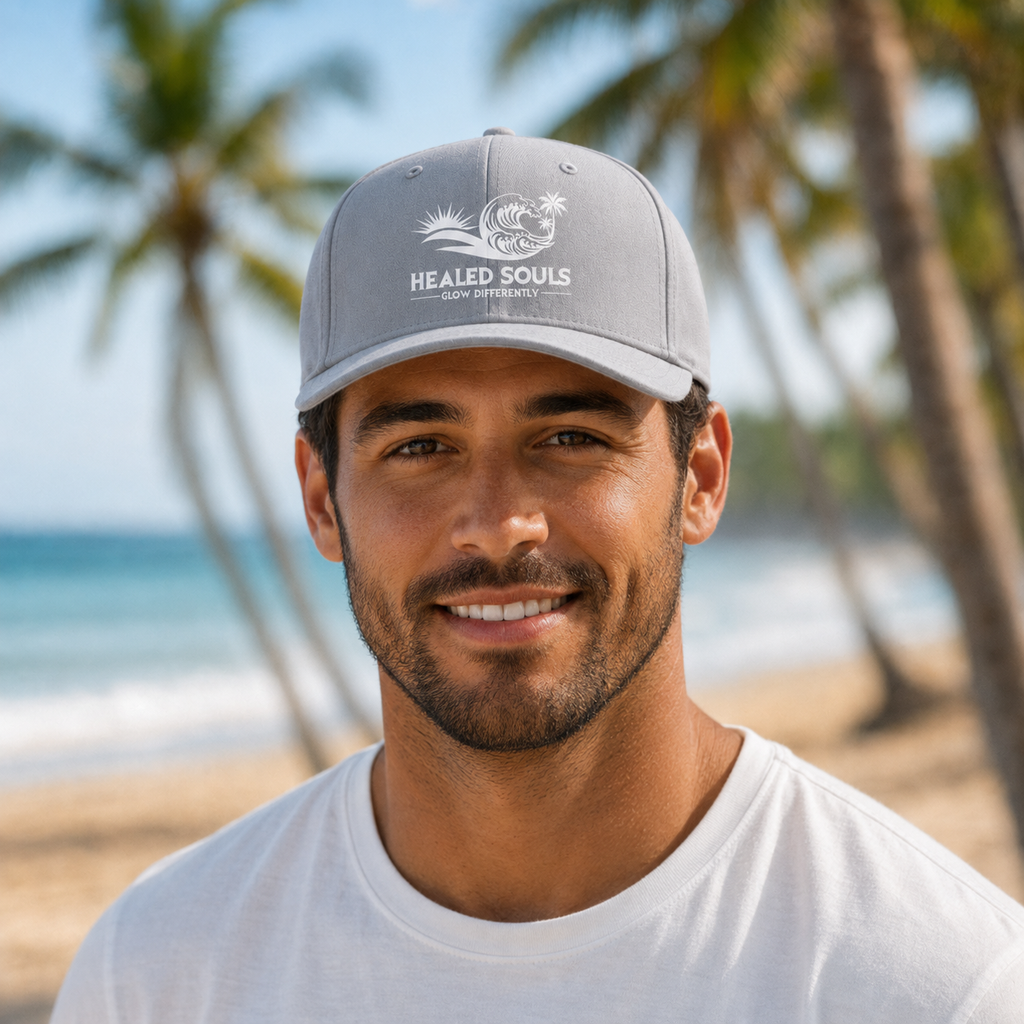 Healed Souls Glow Differently™ Performance Rope Cap