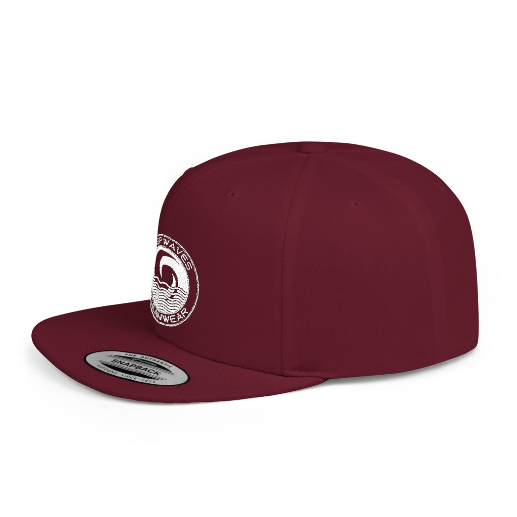 Deep Waves Oceanwear Flat Bill Cap