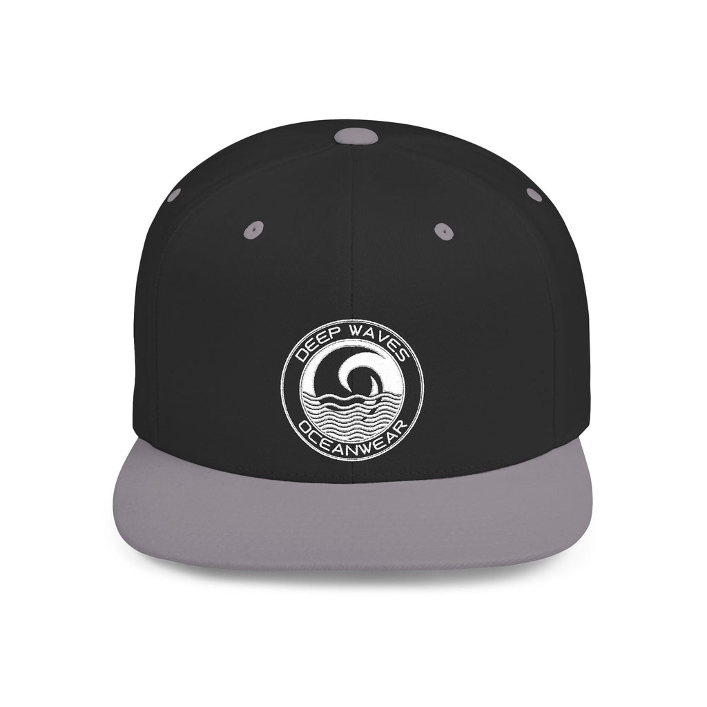 Deep Waves Oceanwear Flat Bill Cap