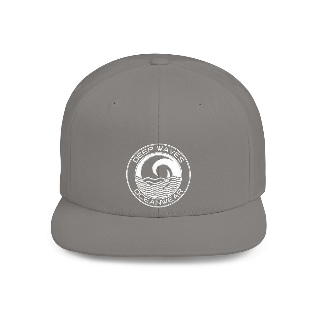 Deep Waves Oceanwear Flat Bill Cap
