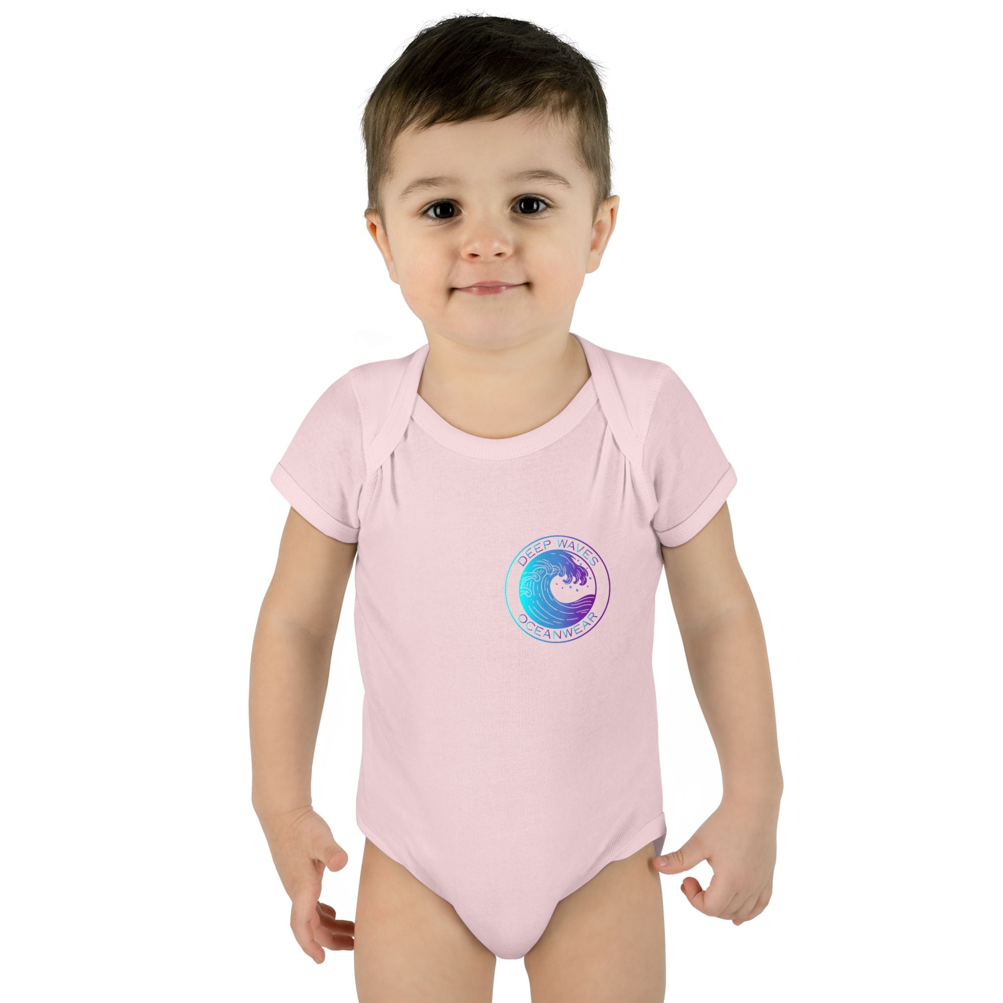 Deep Waves Logo Infant Bodysuit