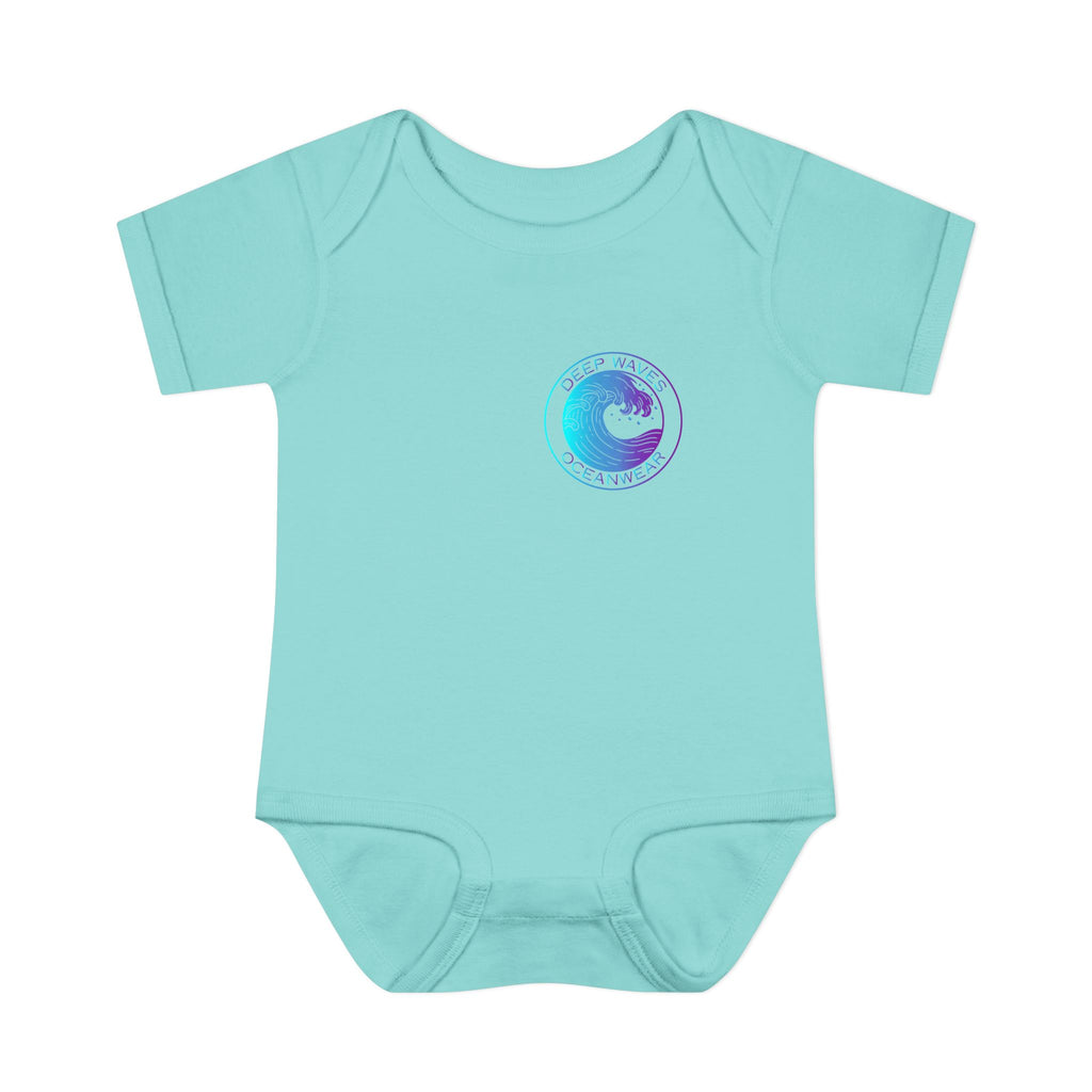 Deep Waves Oceanwear Baby Onesie